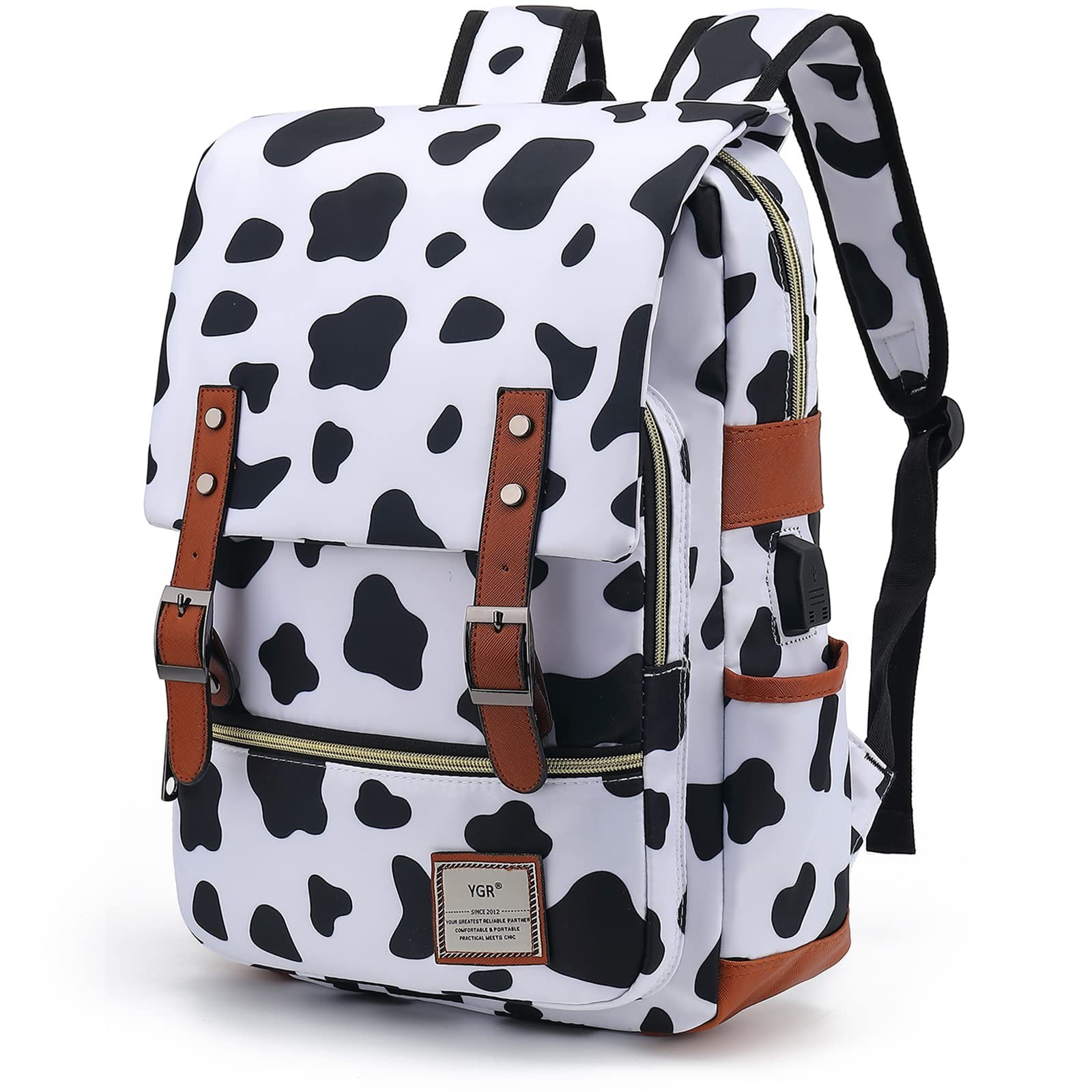 YGR Floral Laptop Backpack for Women, Female, School, Travel, Business, Outdo...