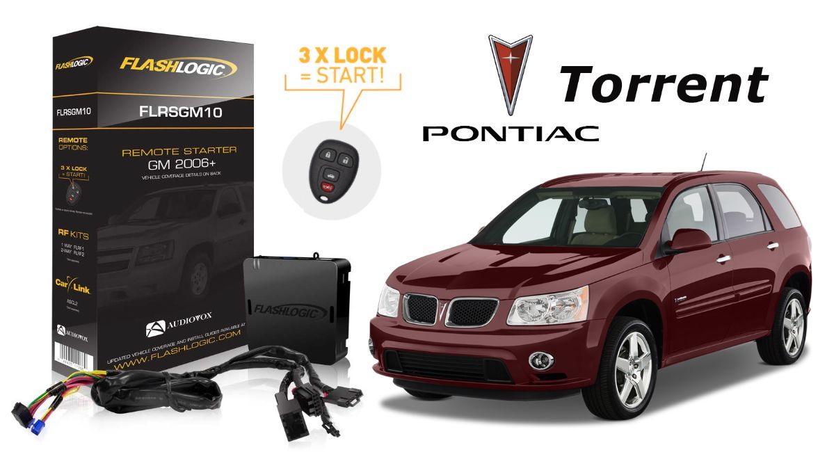 Flashlogic Remote Start for 2007 Pontiac Torrent w/Plug & Play Harness