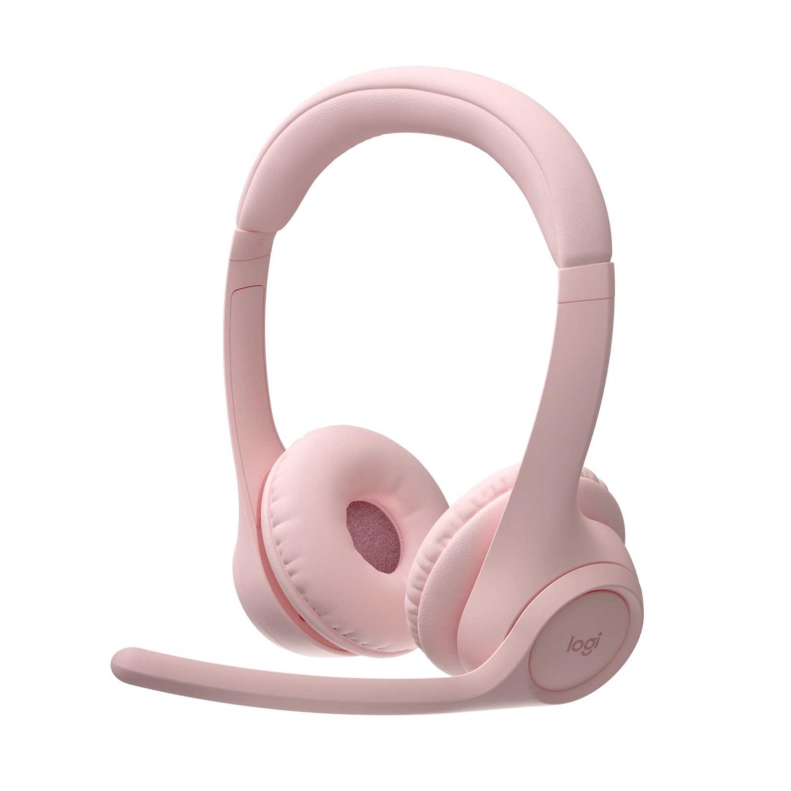 Logitech Zone 300 Wireless Bluetooth Headset with NoiseCanceling Microphone Rose