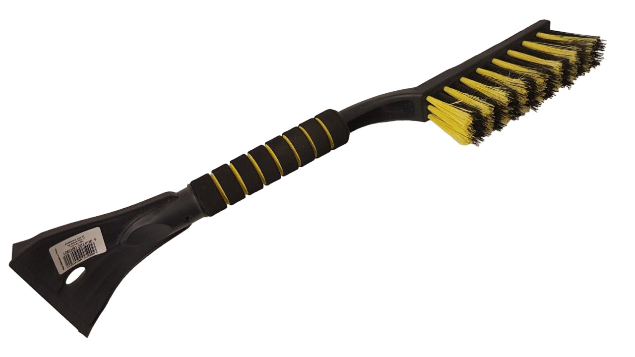 Ice Scraper Soft Grip Yellow Ice Scraper Window Scraper Car 50Cm Hand Broom