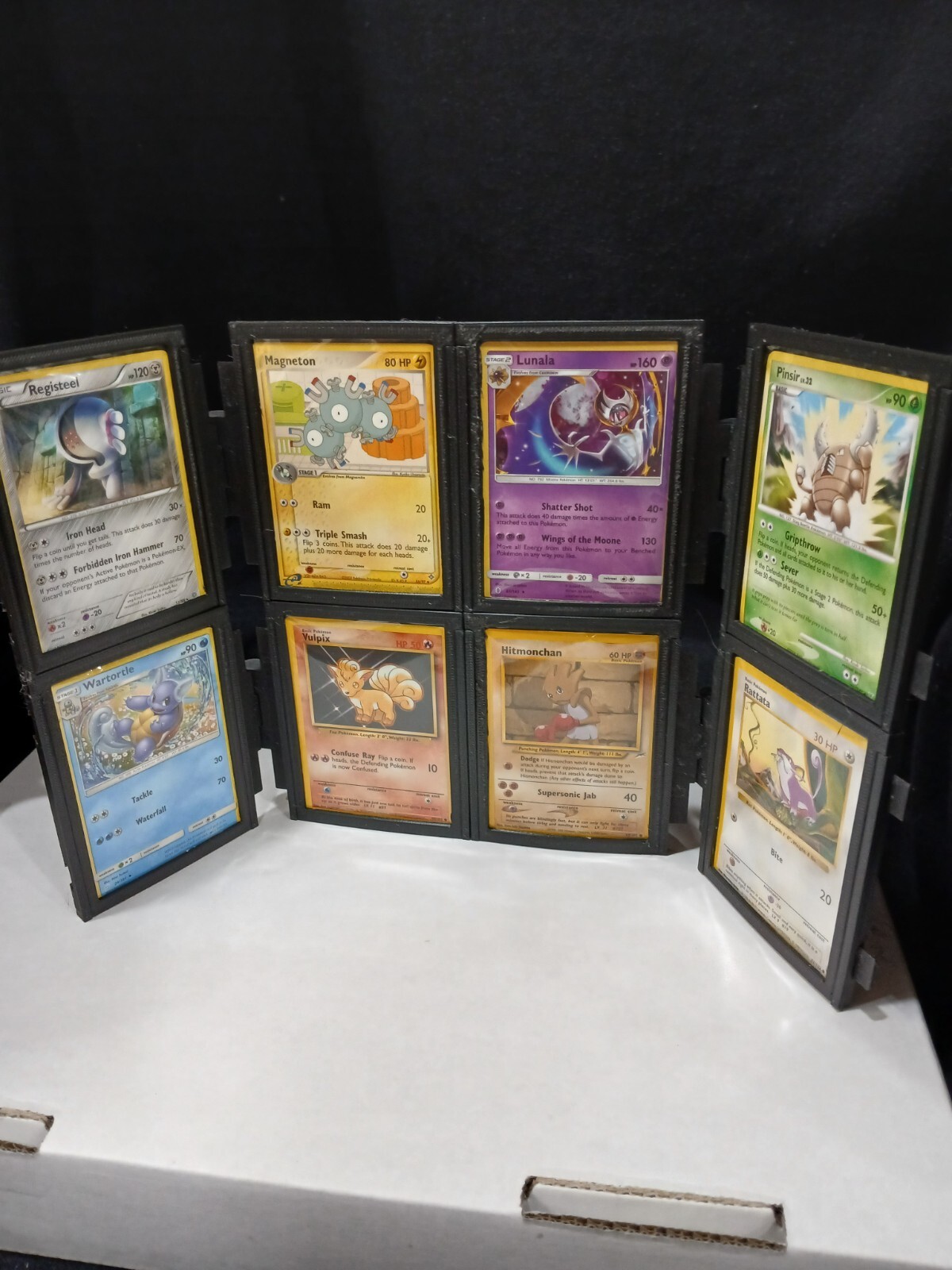 TCG Card Display Modular Wall for Pokemon, MTG, One Piece, and Etc... 2x4 Panels