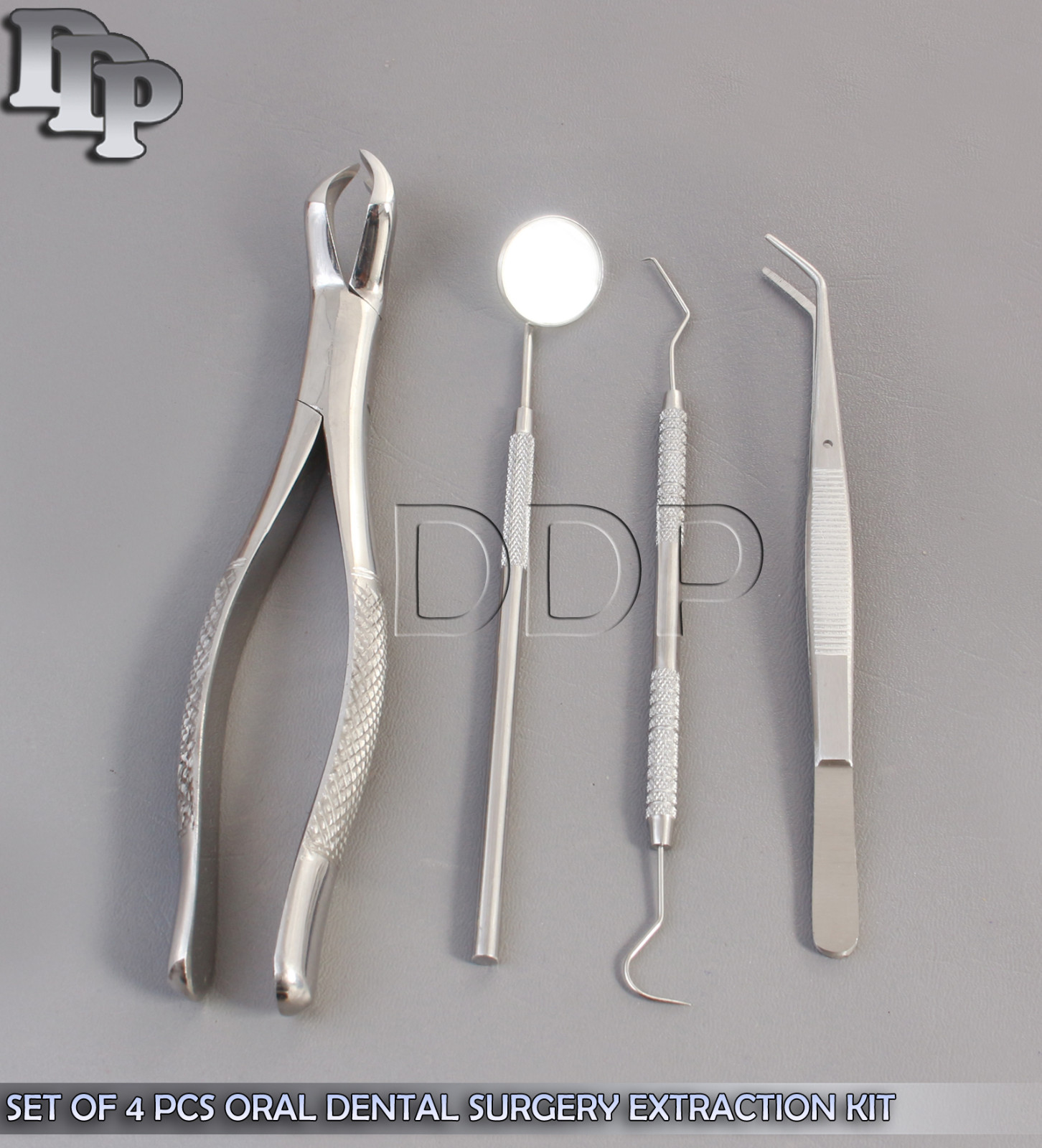 SET OF 4 PCS ORAL DENTAL SURGERY EXTRACTION KIT WITH EXTRACTING FORCEPS #88R