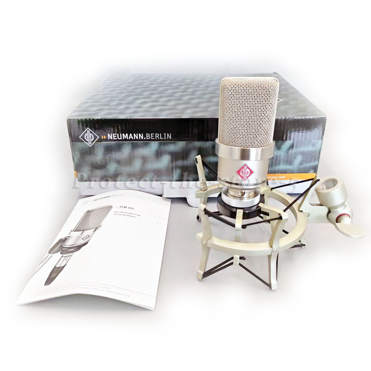 Neumann TLM-102 Studio Set Condenser Microphone With Shockmount CA STOCK