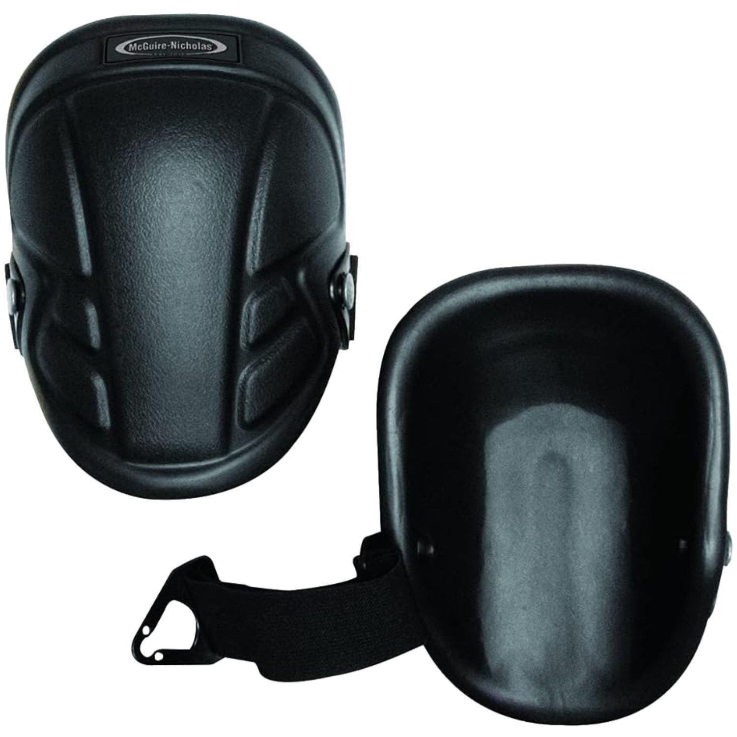 Ergonomic Black Knee Pads for Flooring, Construction