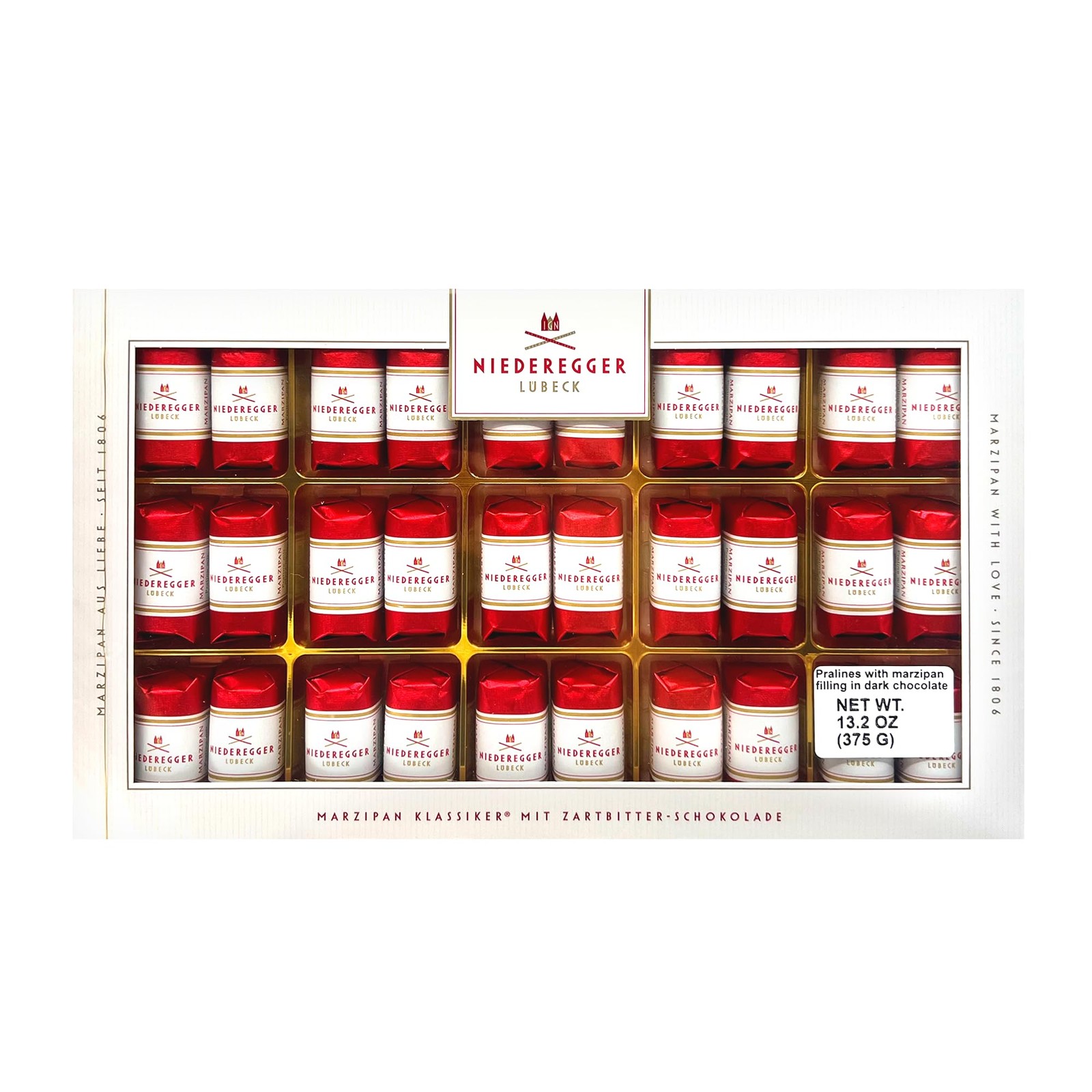 Niederegger Classic Loaves: Pure Marzipan Covered in 13.2 Ounce (Pack of 1)