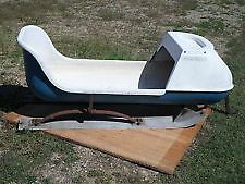Windshield Sno Cruiser Kutter Cutter Clear two Seat Sleigh