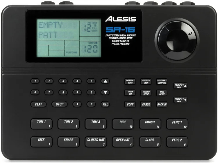 Alesis SR-16 Portable Electronic Drum Machine
