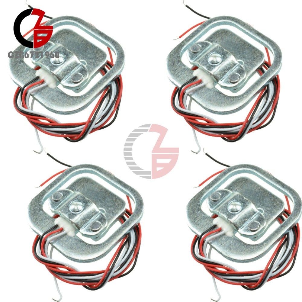 4PCS 50Kg Body Load Cell Weighing Sensor DIY 50kg Load Cell Module
