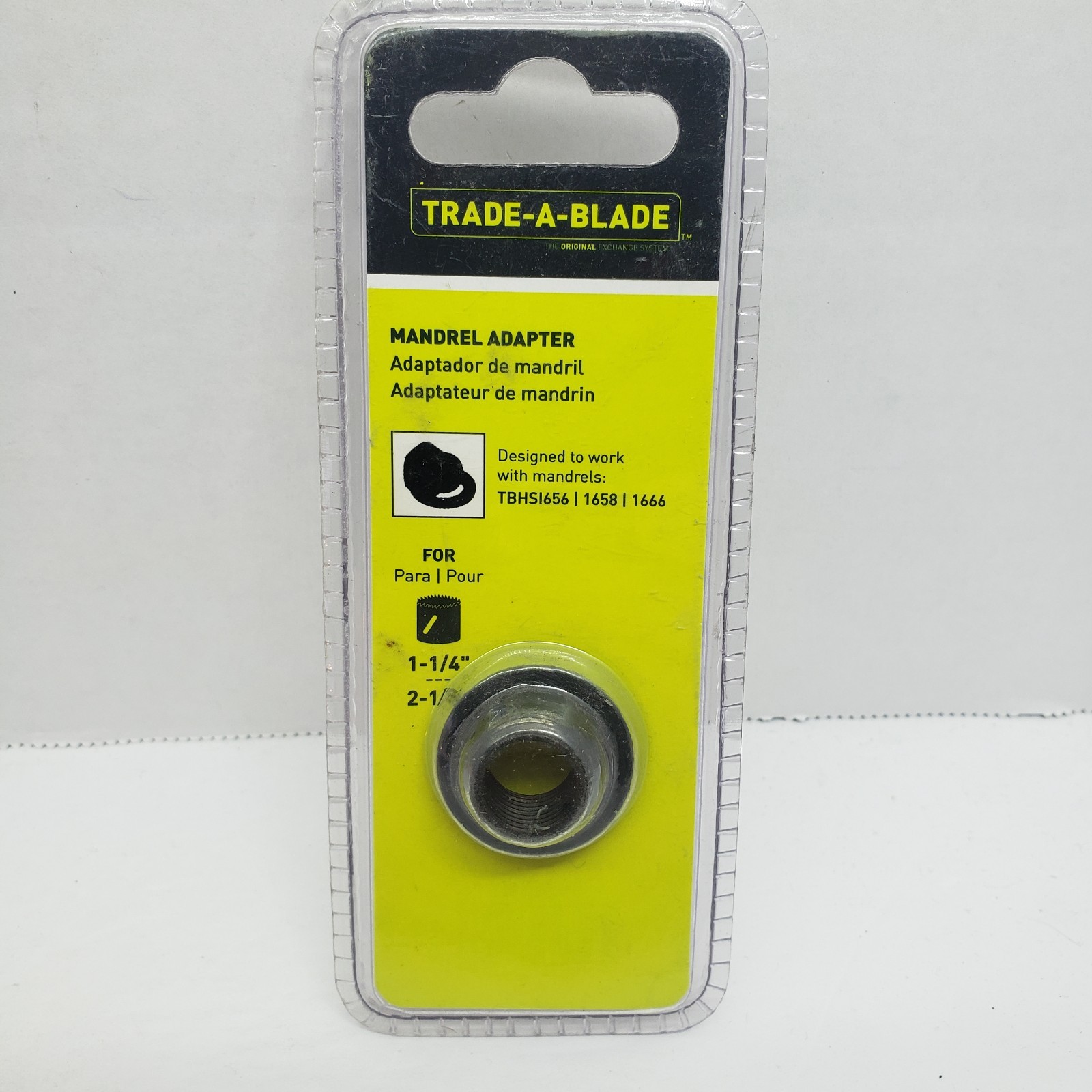Trade-A-Blade Norske Mandrel Adapter 1-1/4" to 2-1/8"  # TBHS1650