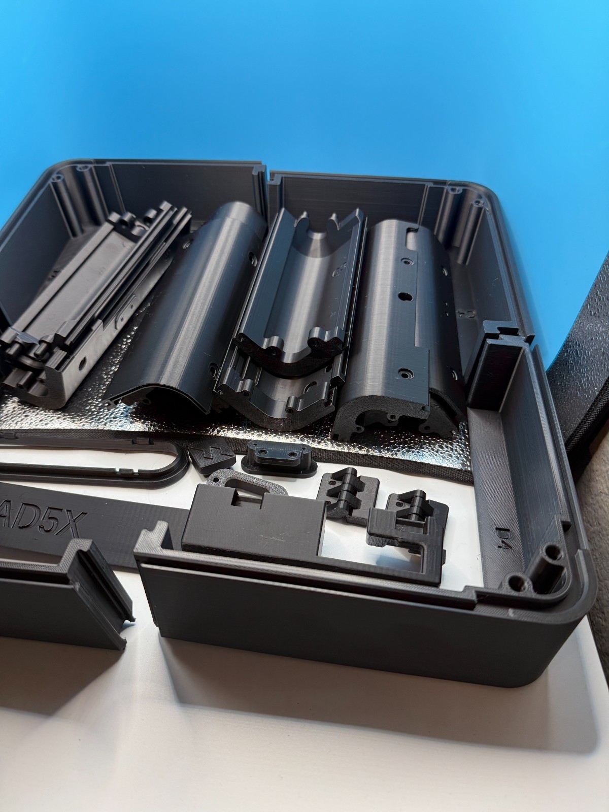 Flashforge ad5x Enclosure Printed Parts - Matte Black PETG
