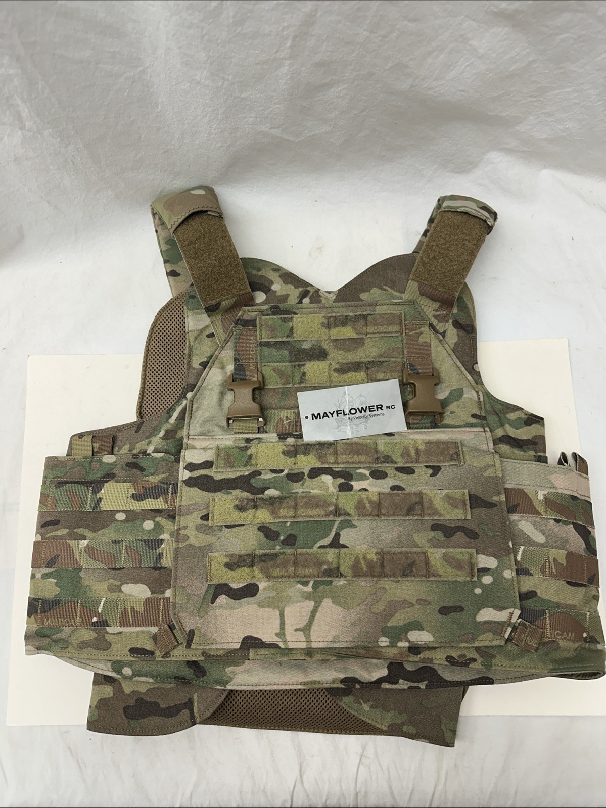Velocity Mayflower LPAAC Armor Plate Carrier Large Multicam IN HAND NO WAIT