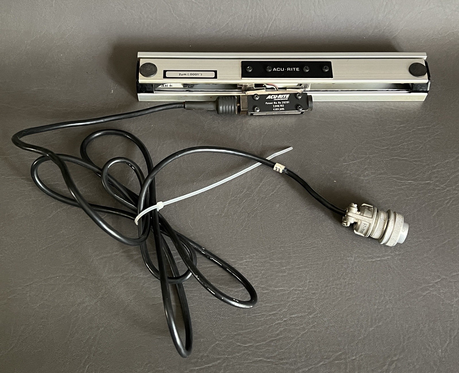 Acu-Rite Linear Encoder .0001 2μ m Patent No. 29281 10”