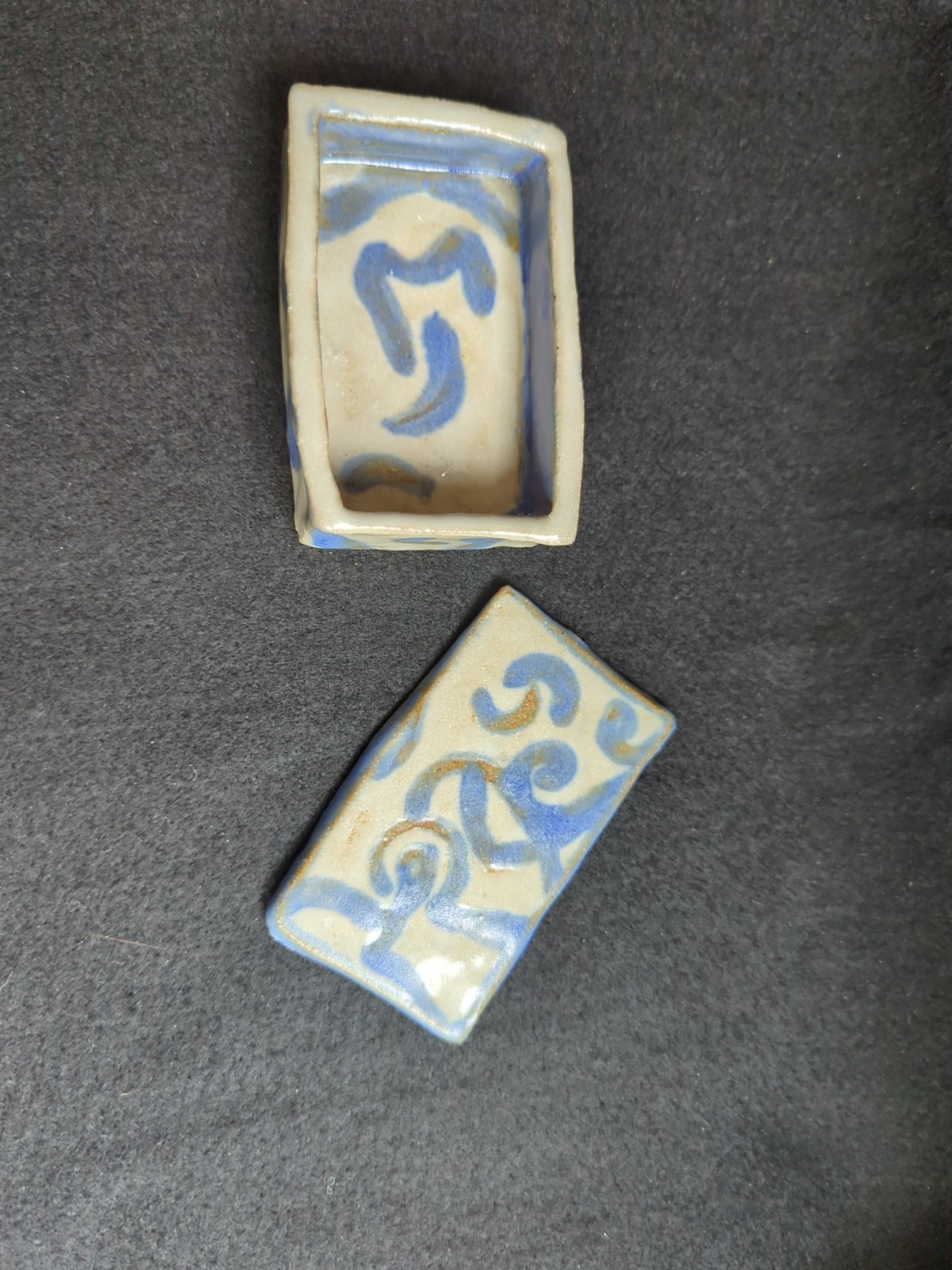 Handmade And Handpainted Trinket Box