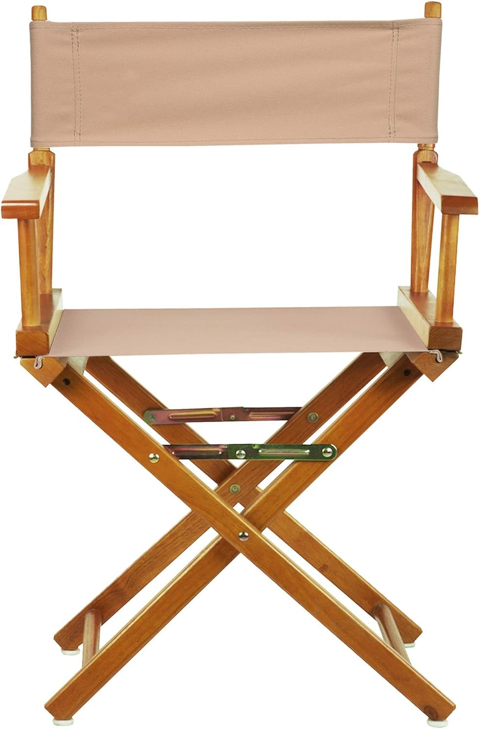 Director's Chair ,Honey Oak Frame/Tan Canvas,18" Classic Height