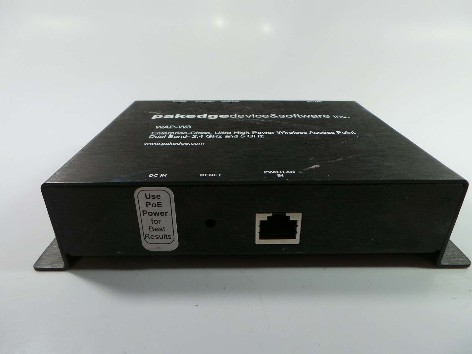 Pakedge Enterprise Class Wireless Access Point WAP-W3 - NO AC ADAPTER