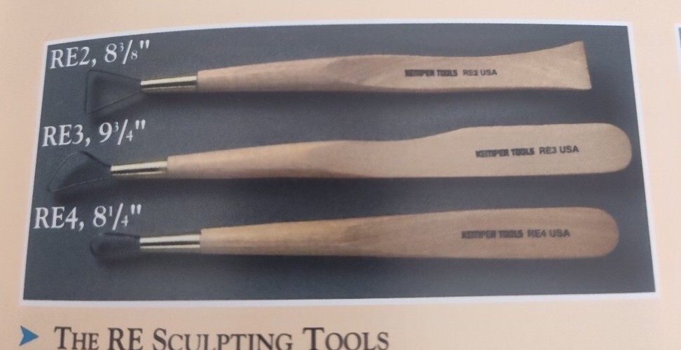 Kemper Tools RE4 8 1/4" Ribbon Sculpting Tool