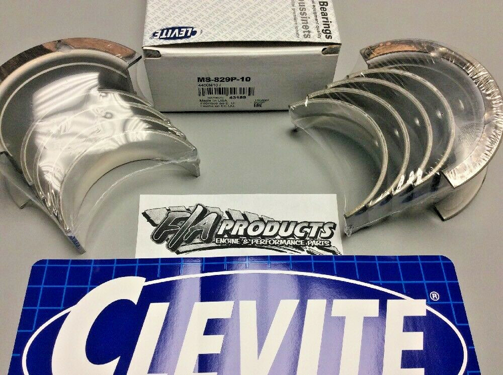 Big Block Chevy 396 402 427 454 502 Clevite Mahle MS829P-10 Main Bearing Set