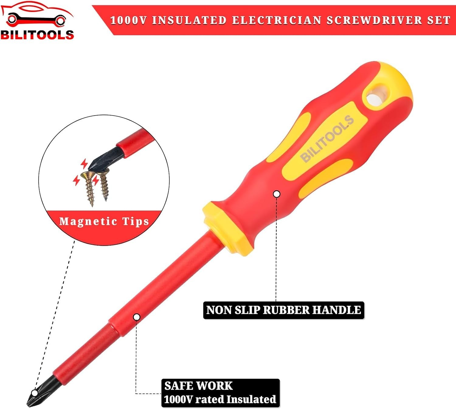 VDE Certified 7pcs Screwdriver Pliers Kit
