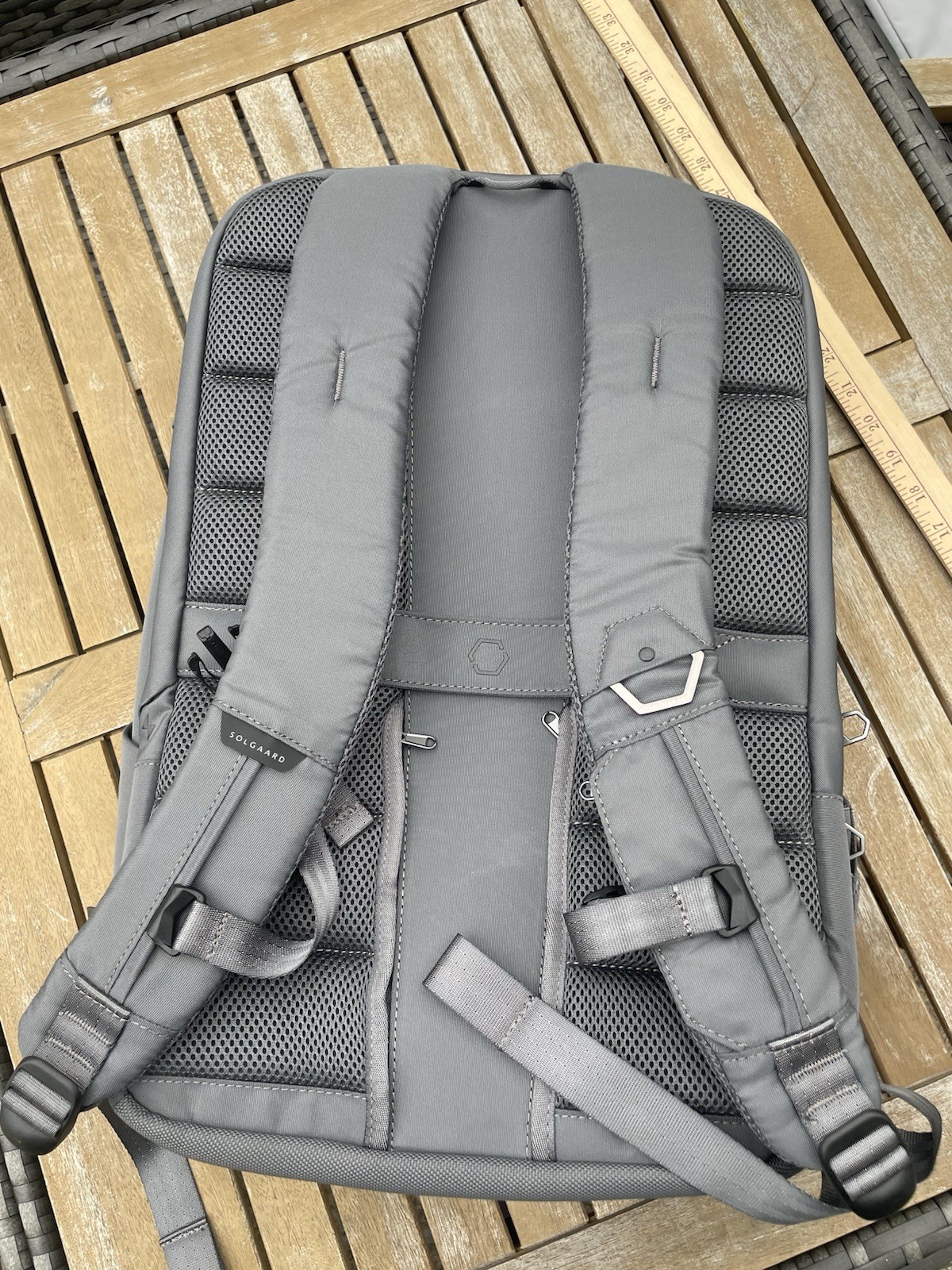 Solgaard Venture Backpack Gray Used Great Condition