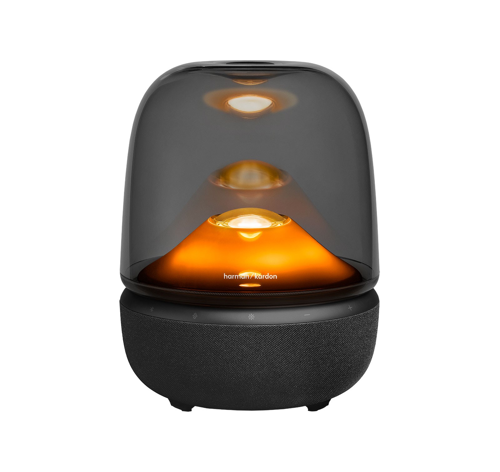 Harman Kardon Aura Studio 5 Bluetooth® home speaker with captivating lighting