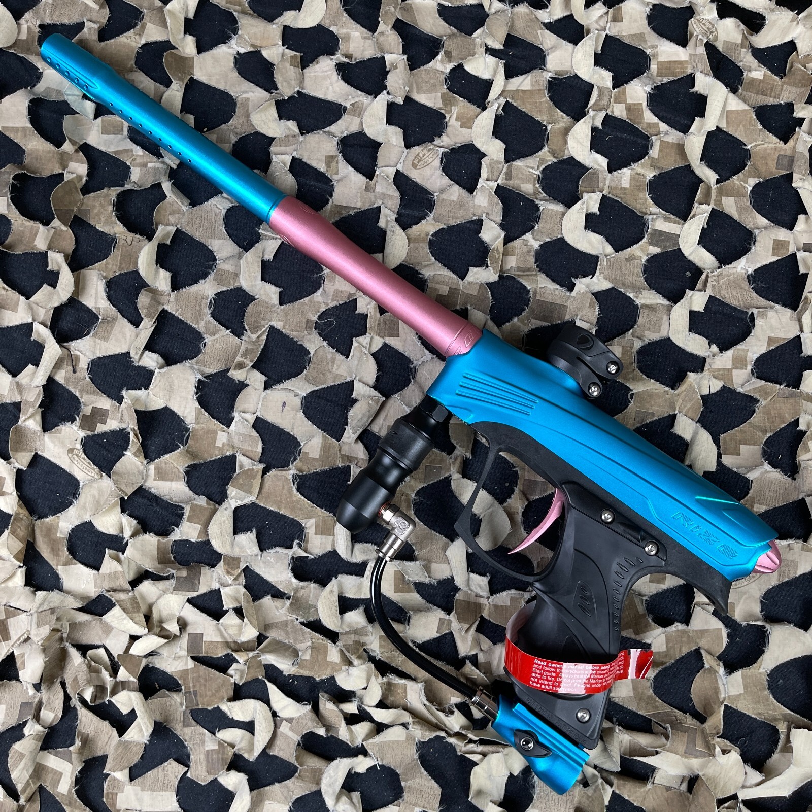 NEW Dye Rize CZR Paintball Gun - Teal/Pink