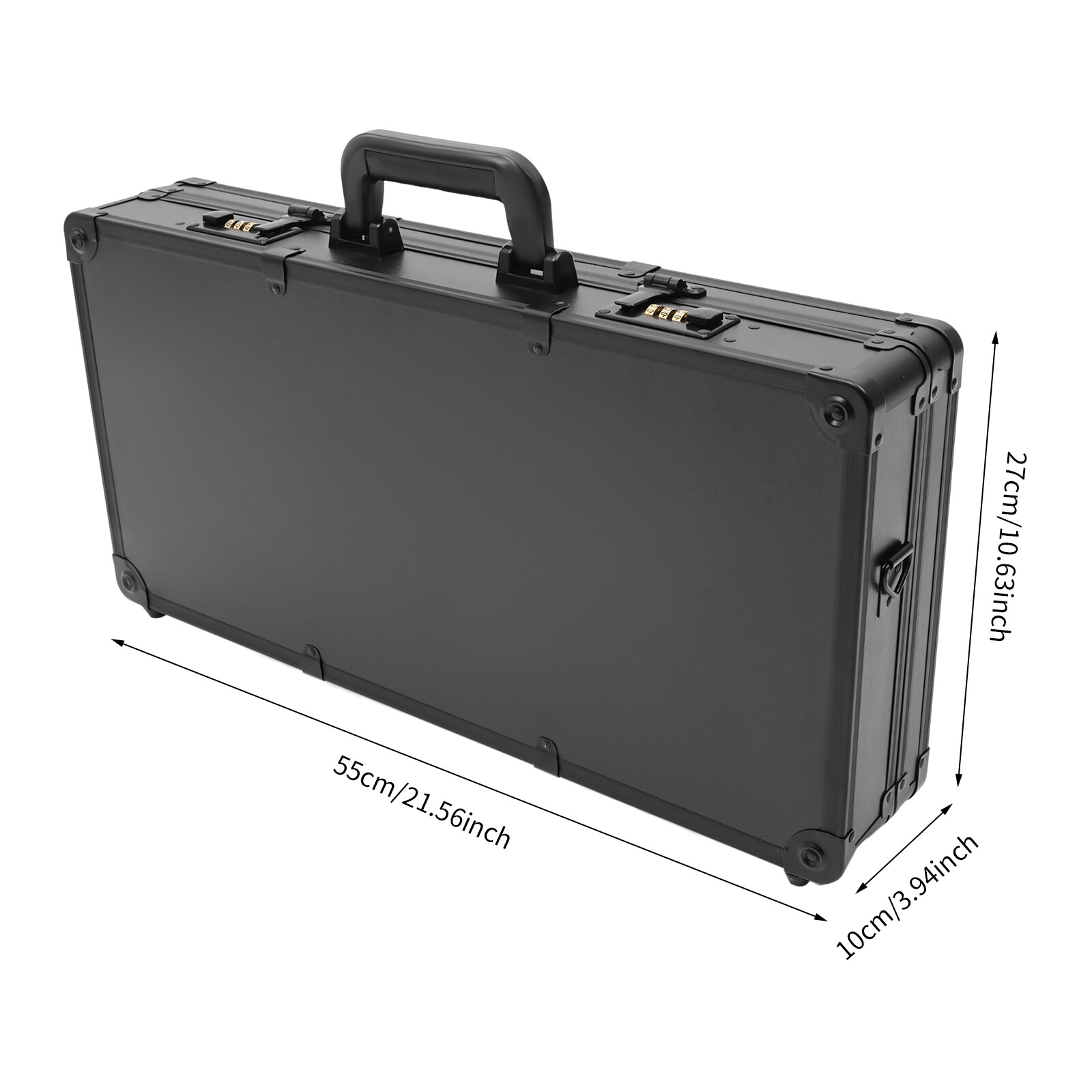 Barber Stylist Suitcase Carrying Case Box For Clippers Trimmers Scissors Combs