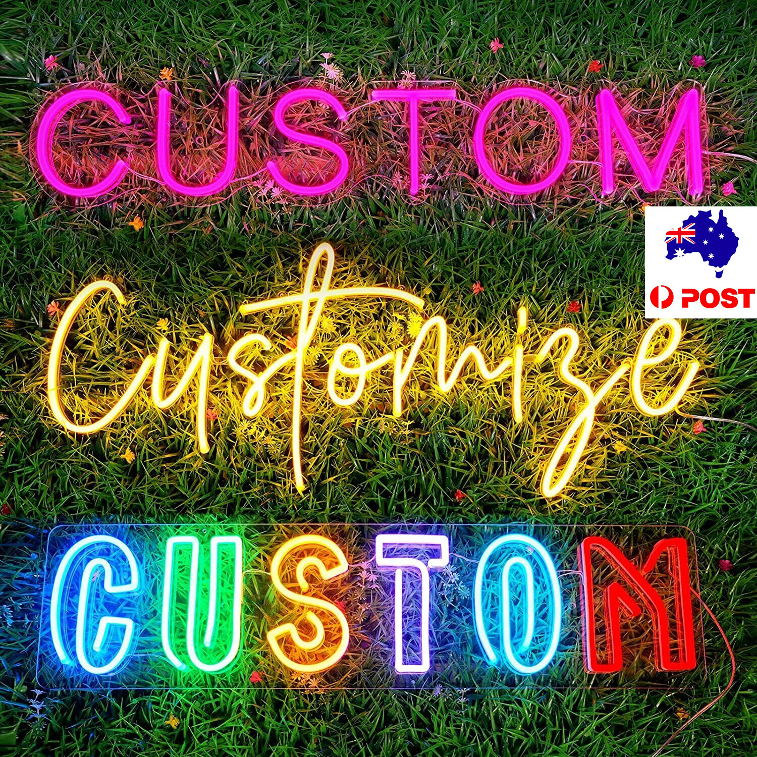 Personalized Custom LED Neon Signs Wedding Birthday Party Beer Room Wall Decor