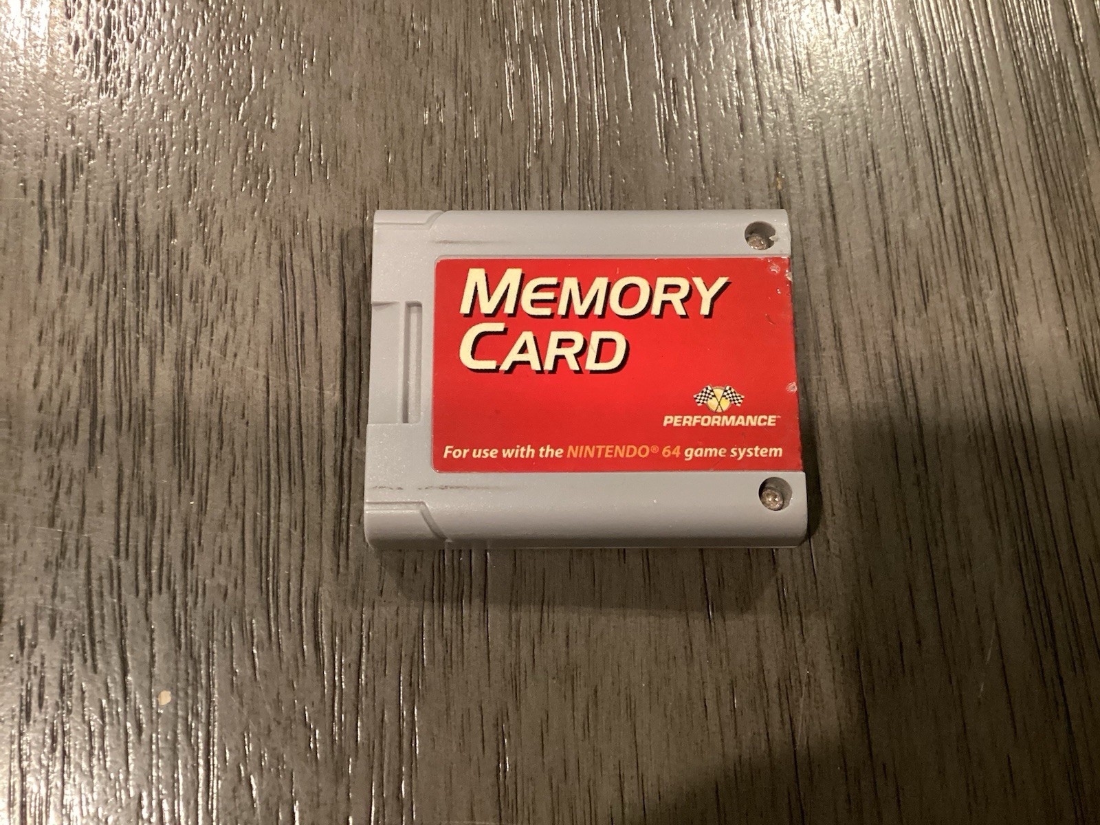 Performance TremorPak Memory Card Plus For Nintendo 64 N64 Controller Gray Lot