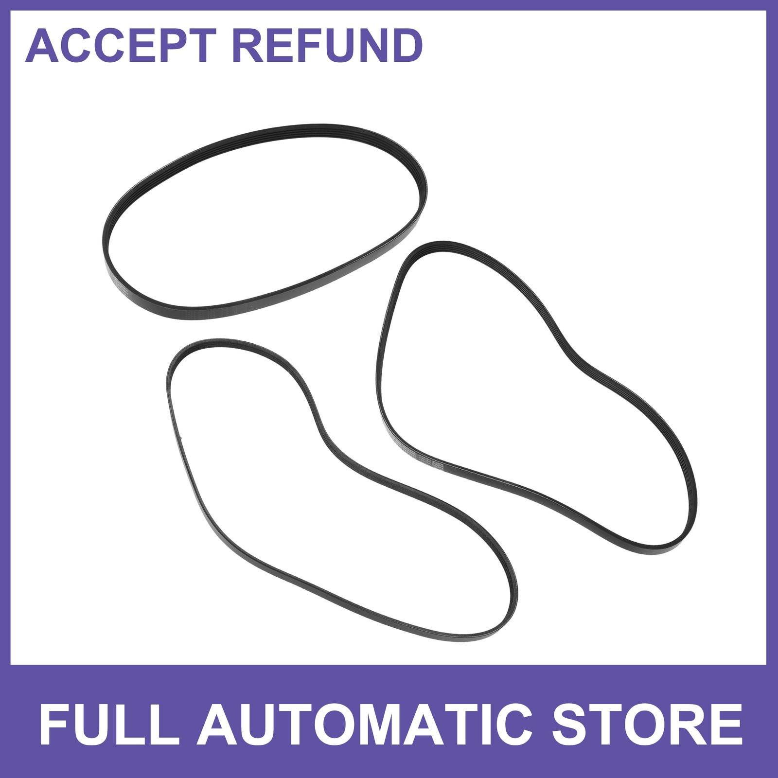 1Set Car Serpentine Belt Fit for Nissan Xterra SE No.119204S100/11282247425