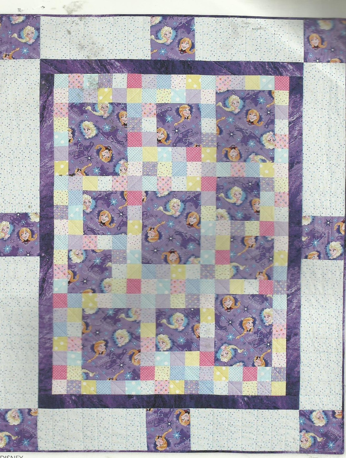 L0573 FROZEN SISTERS FOREVER QUILT PATTERN/INSTRUCTIONS
