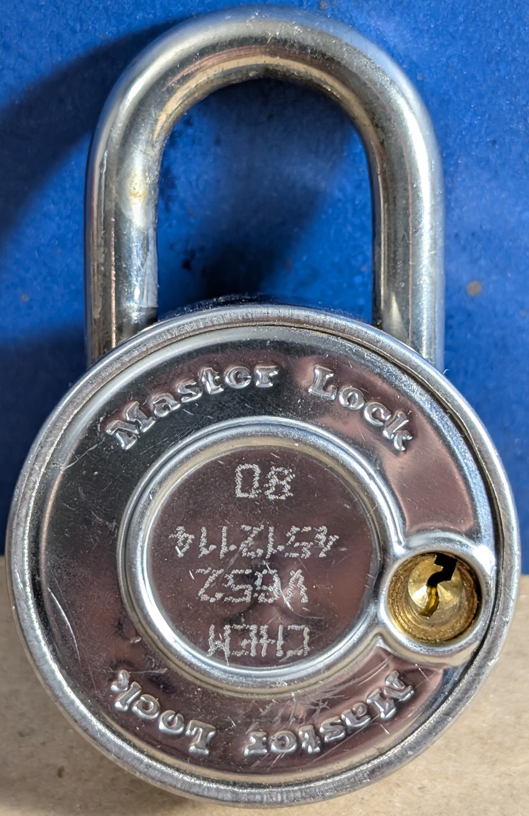 Master Lock Combination Padlock w/Combination Sheet & Instructions - Light Use