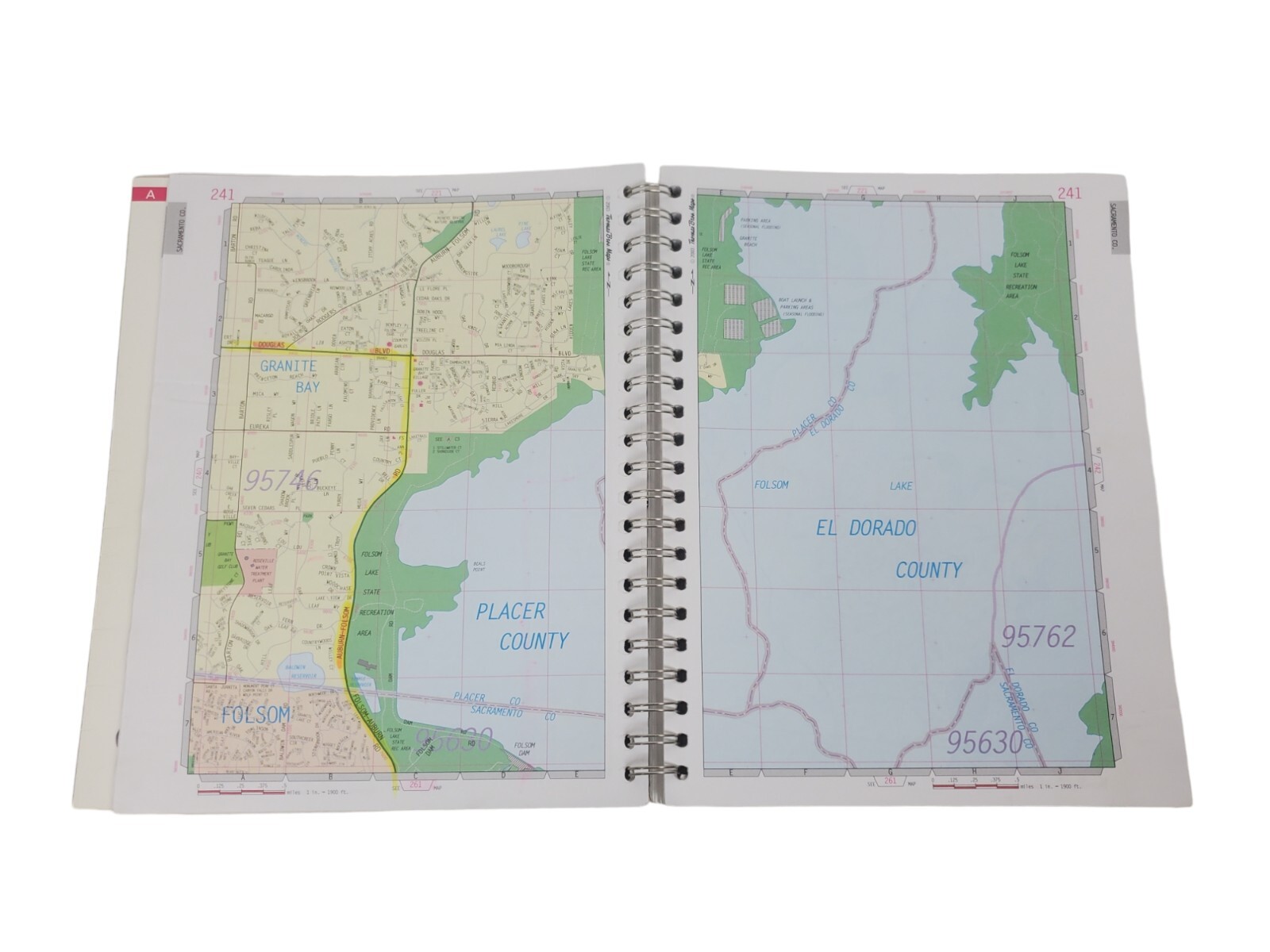 Thomas Guide Sacramento County Street Guide 2003