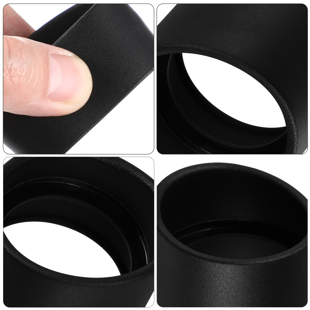 2 Pcs Rubber Eye Shield 33mm Eye Guards Cups Eyepiece Covers for Microscope