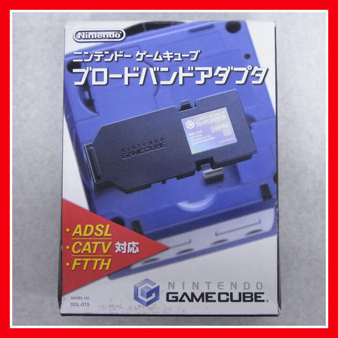 GameCube Broadband Adapter box DOL-015 Nintendo from Japan