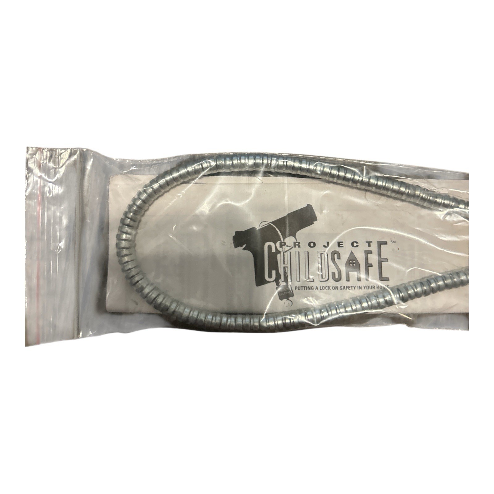 Project Child Safe Cable Gun Lock with 2 Keys New in Original Package