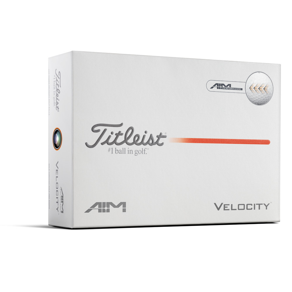 TITLEIST VELOCITY AIM 2026 GOLF BALL DOZEN