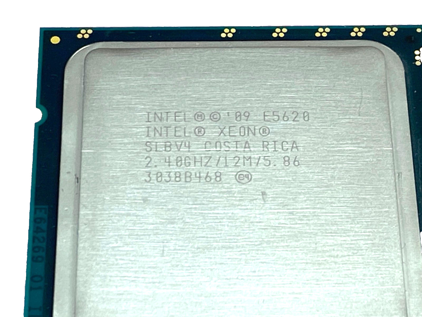 INTEL XEON E5620 SLBV4 2.40GHZ 12MB CPU PROCESSOR