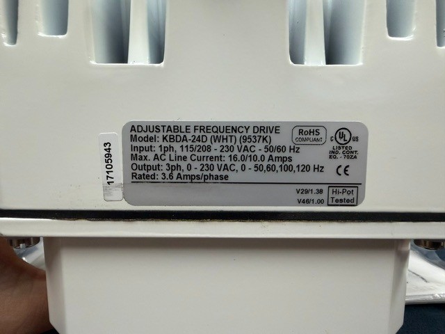 Ac Motor Speed Control NEMA 4X / IP65