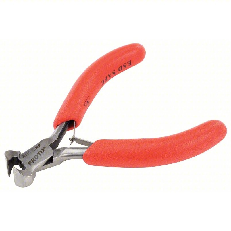End Cutting Nippers, 4-1/2 In