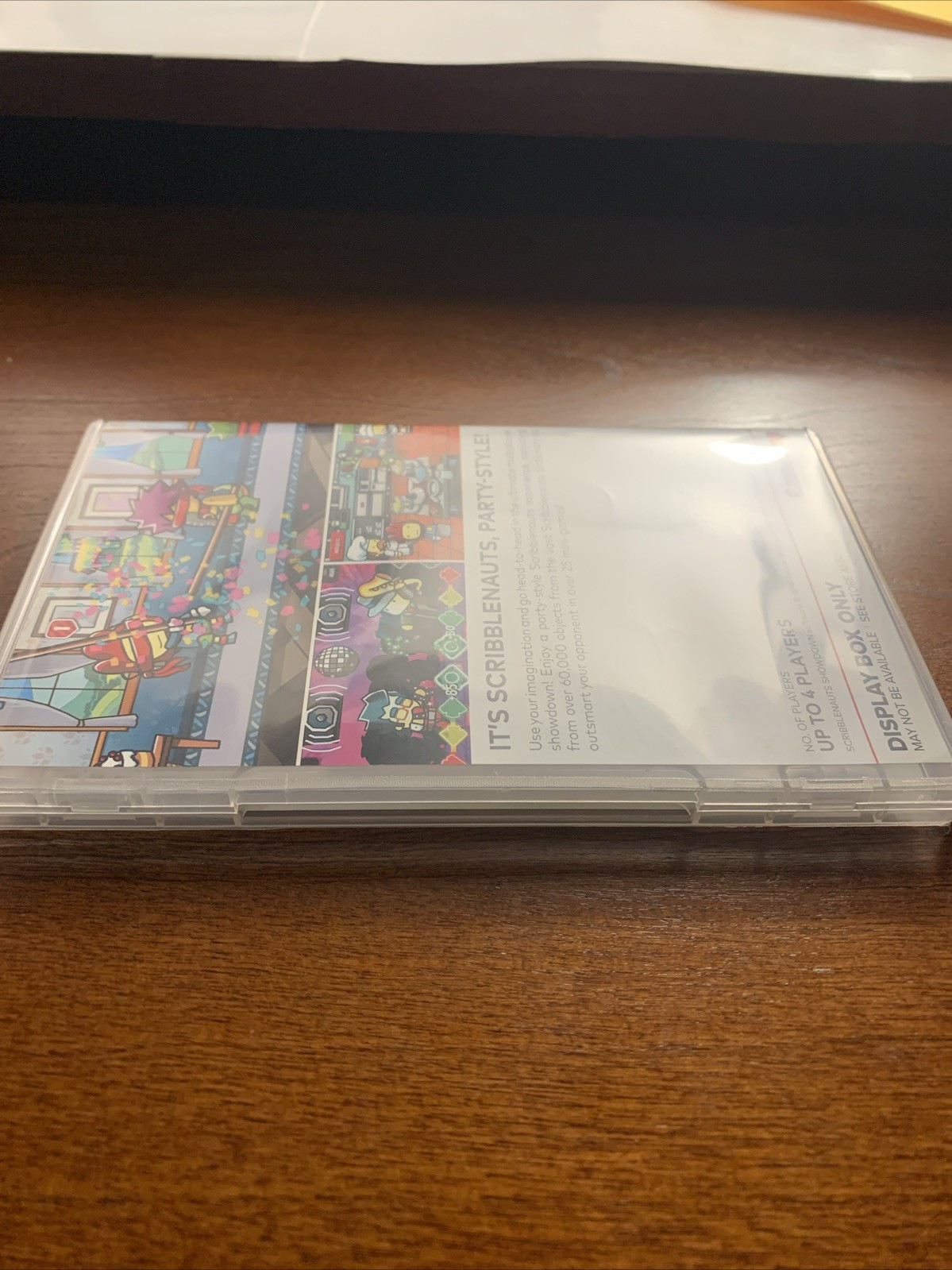 Scribblenauts Showdown / Nintendo Switch Authentic Display Box Only / NO GAME