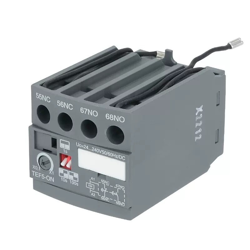 Brand NEW ABB Power-on Delay Head TEF5-ON Contactor Timer Module Free Shipping