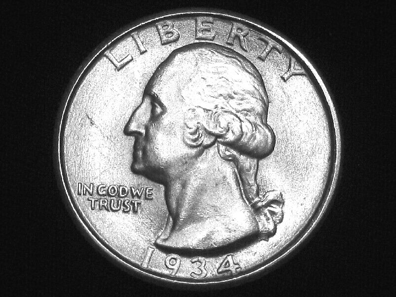 1934-D Washington Quarter --- Choice Uncirculated
