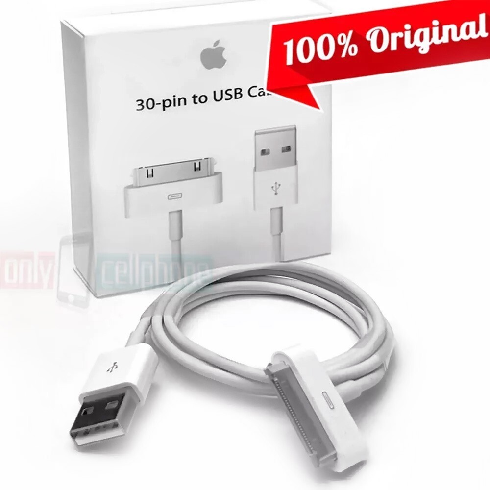 Original OEM 30 Pins USB Data Charger Cable for Aple iPhne 4S 4 3GS