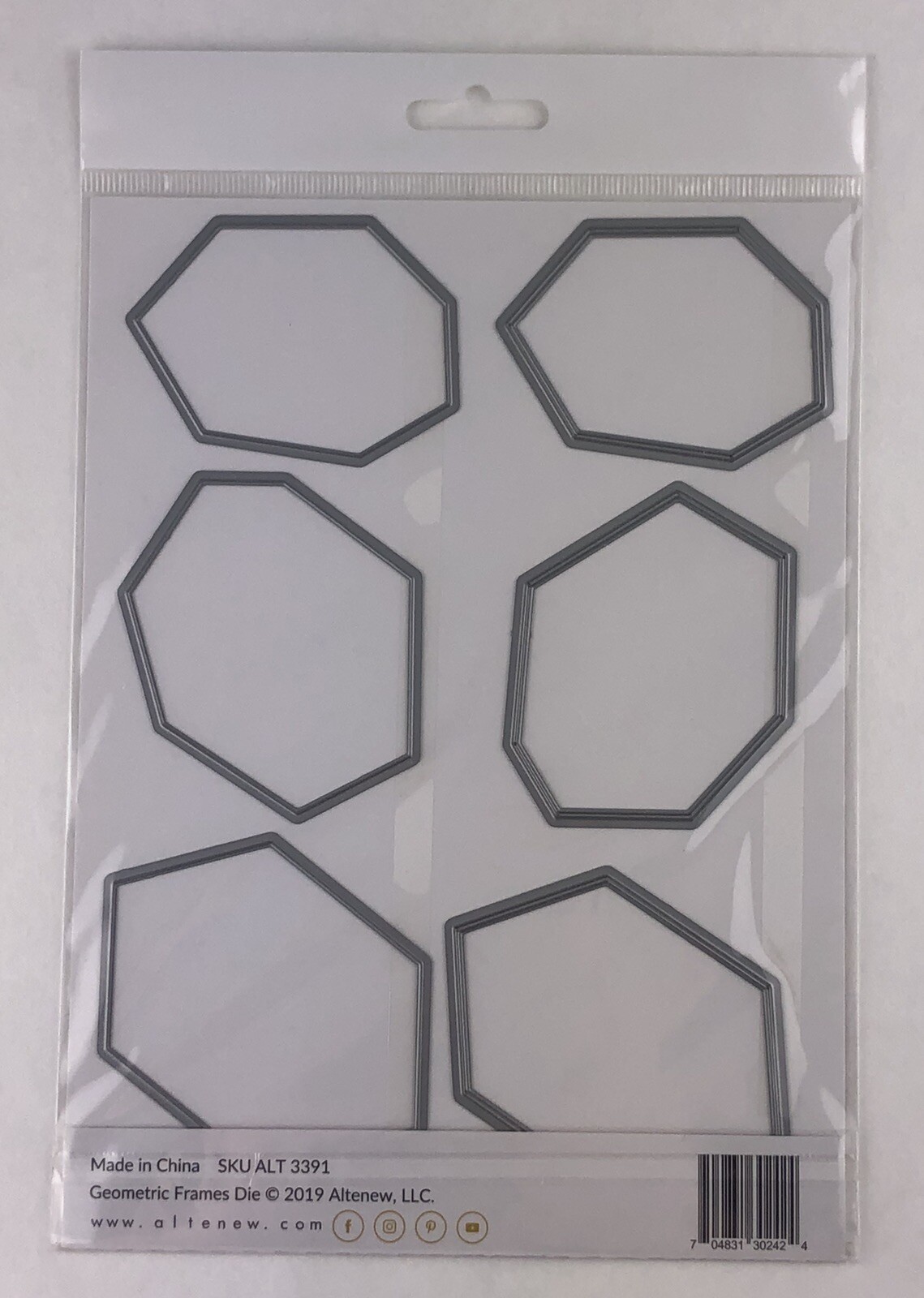 Altenew Geometric Frames Die New ALT3391