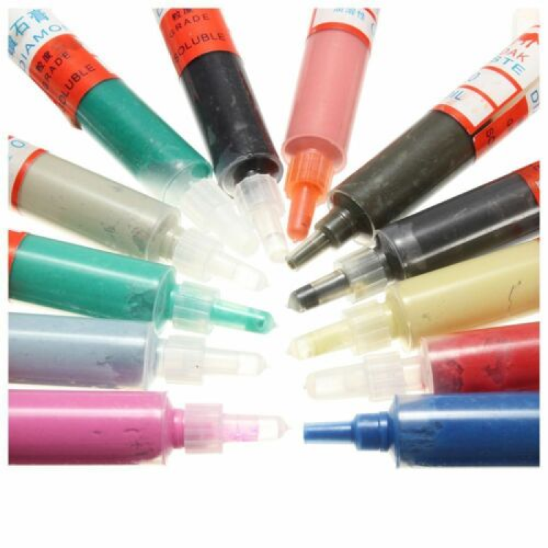 Industrial Diamond Polishing Lapping Paste Compound Syringes W0.5 ~40 Micron Gla