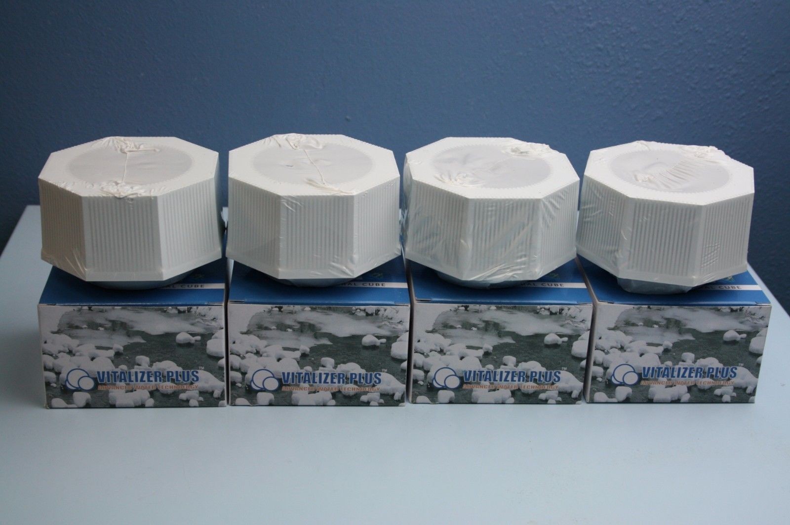 Vitalizer Plus (4) Mineral Cube Replacement for Vitalizer Plus Hexagonal Machine