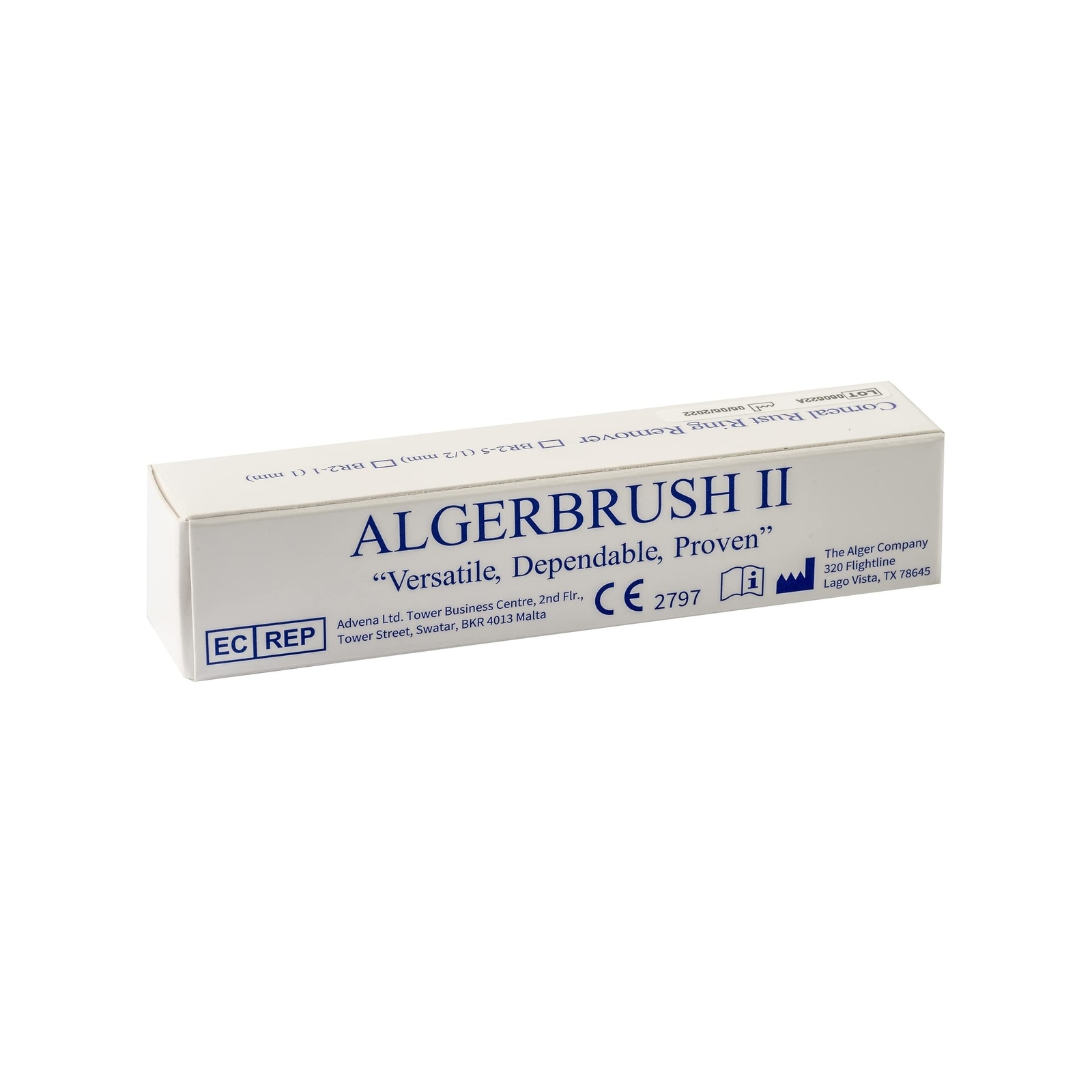 Algerbrush II Rust Ring Remover with 0.5mm Burr