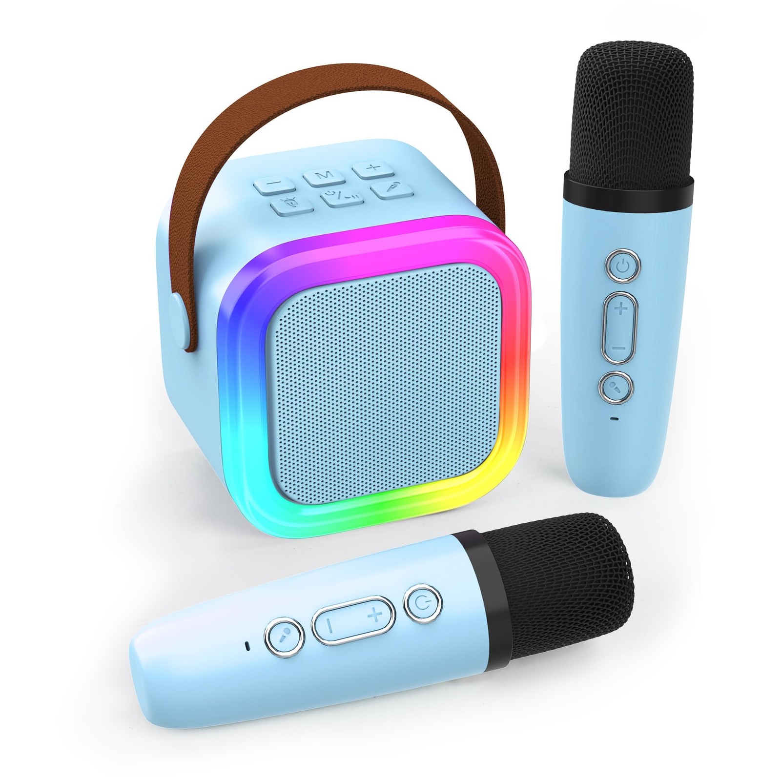 Mini Karaoke Machine for Kids Adults, Portable Bluetooth Speaker