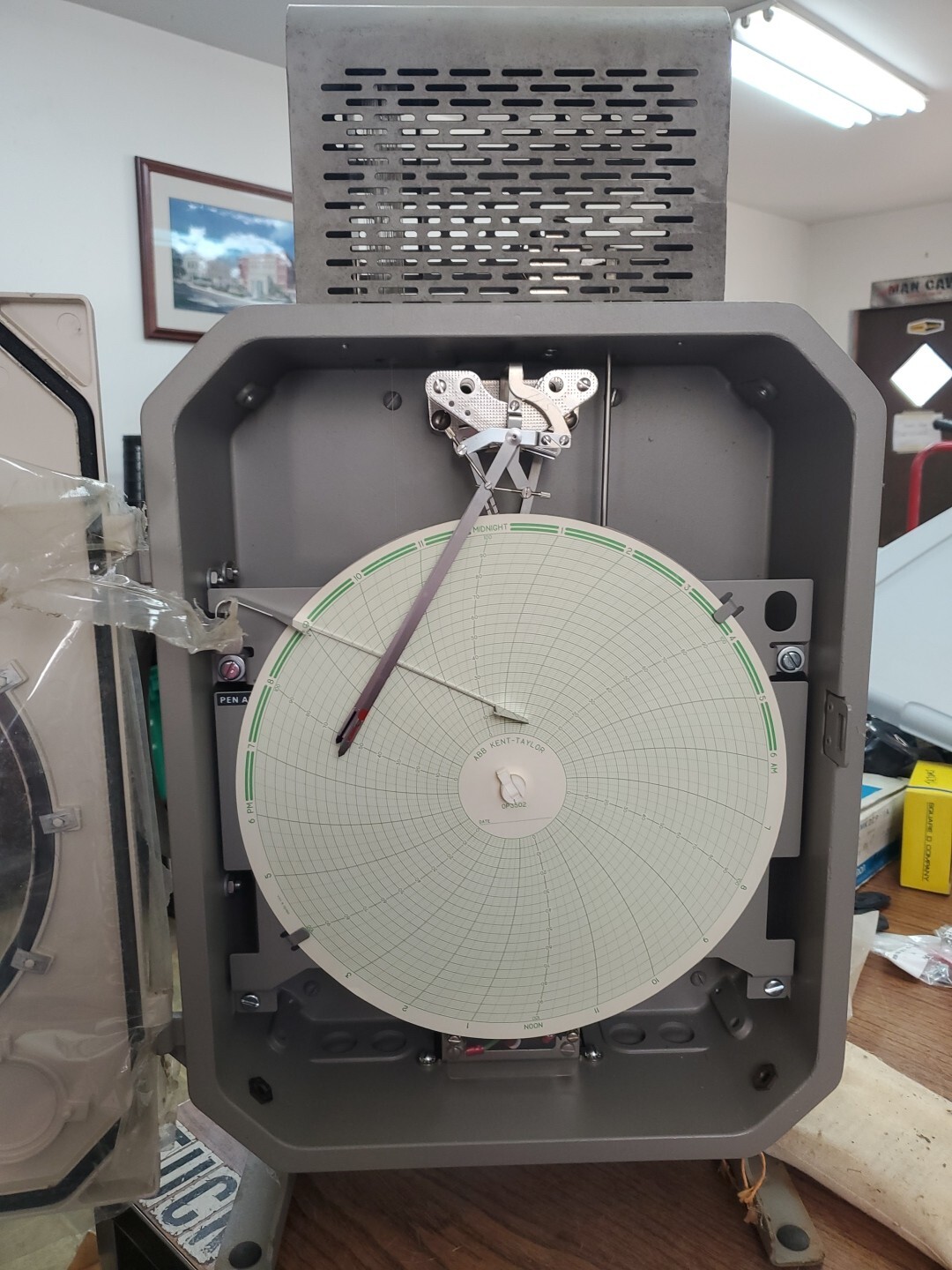 ABB Kent Taylor Fulscope Scale Chart 0P 3502 (CX24A)