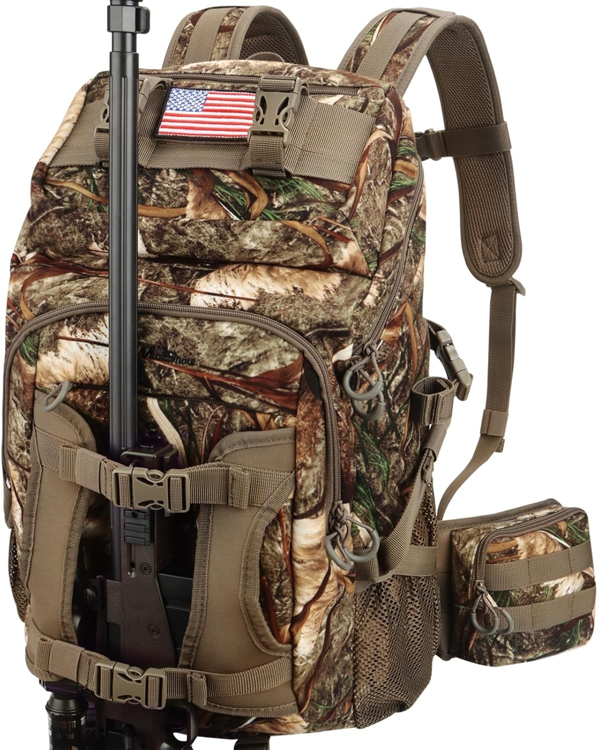 Hunting Backpack Outdoor Hunting Pack W/ Rifle Holder Hunting Backpacks Men